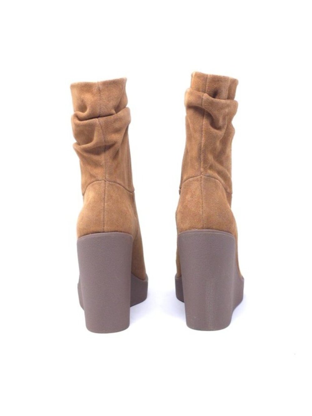 Jessica Simpson Mynette Slouch Wedge Bootie, Tuscan Tan, 8M - Picture 4 of 12